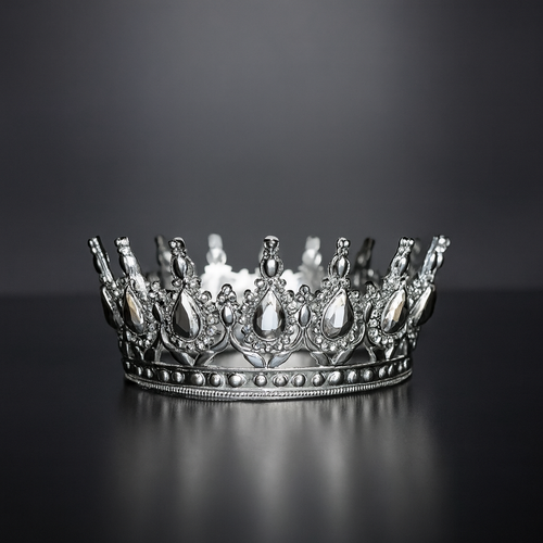 (5 Adet) Taç – Metal Görünümlü Dekoratif ve Partilere Uygun Aksesuar