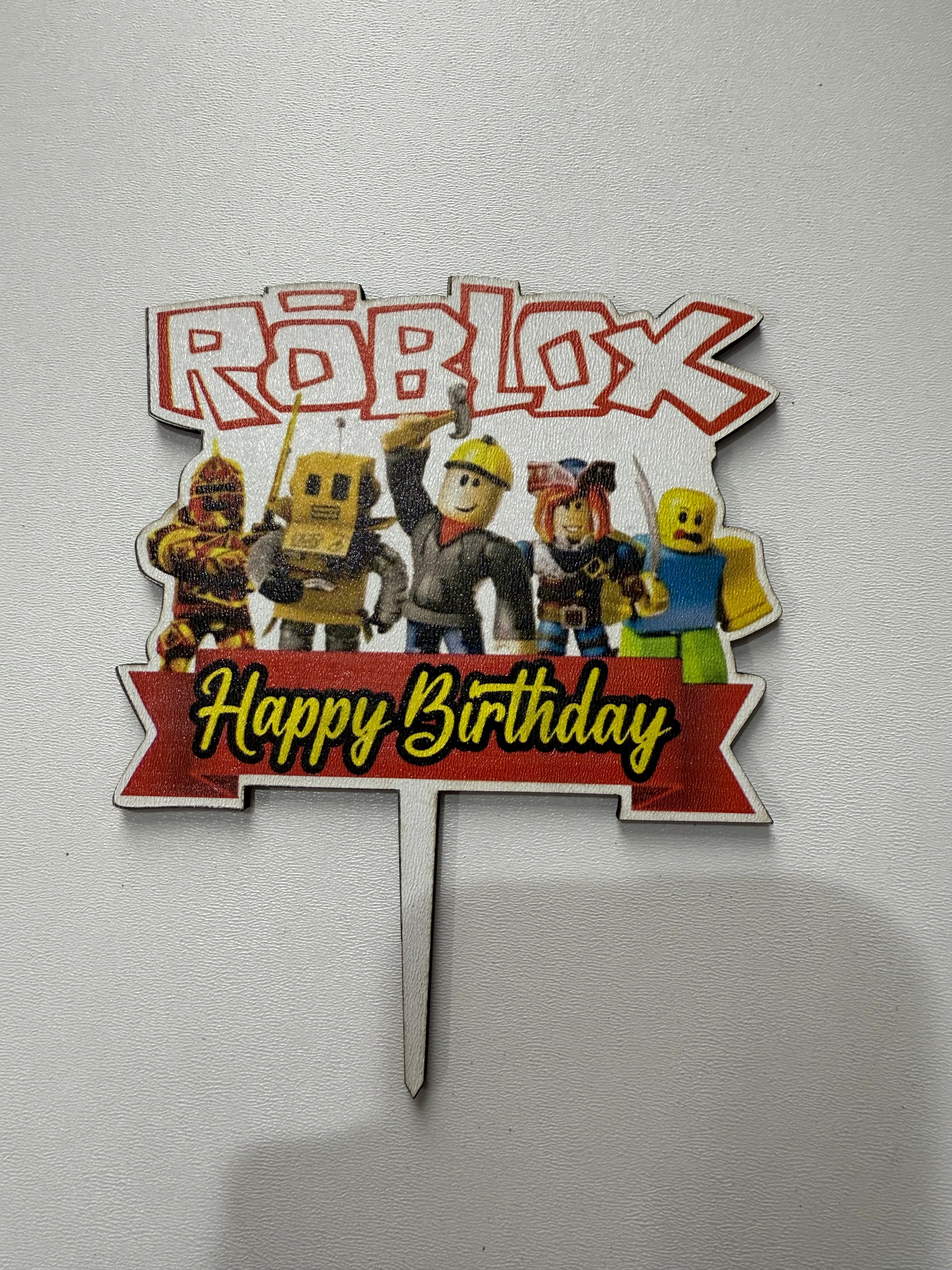 20’li Paket MDF Baskılı "Hoşgeldin Oğlum" Pasta Süsü Seti – Tanesi 10 TL