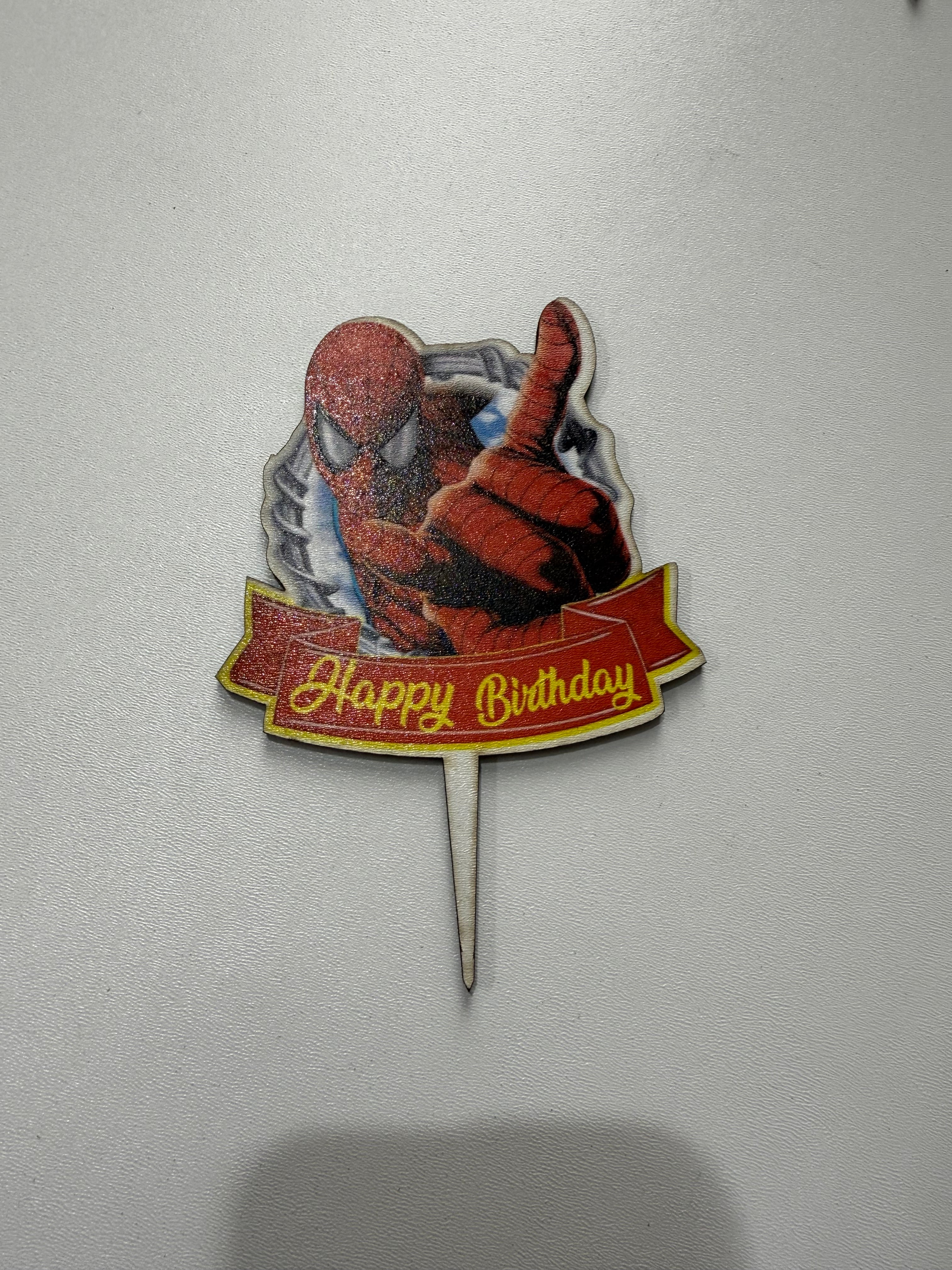 20’li Paket MDF Baskılı "İyi ki Doğdun" Pasta Süsü Seti – Tanesi 10 TL