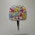 20-Pack Rose Gold Mirrored Acrylic Printed "My Dearest Son" Cake Topper Set