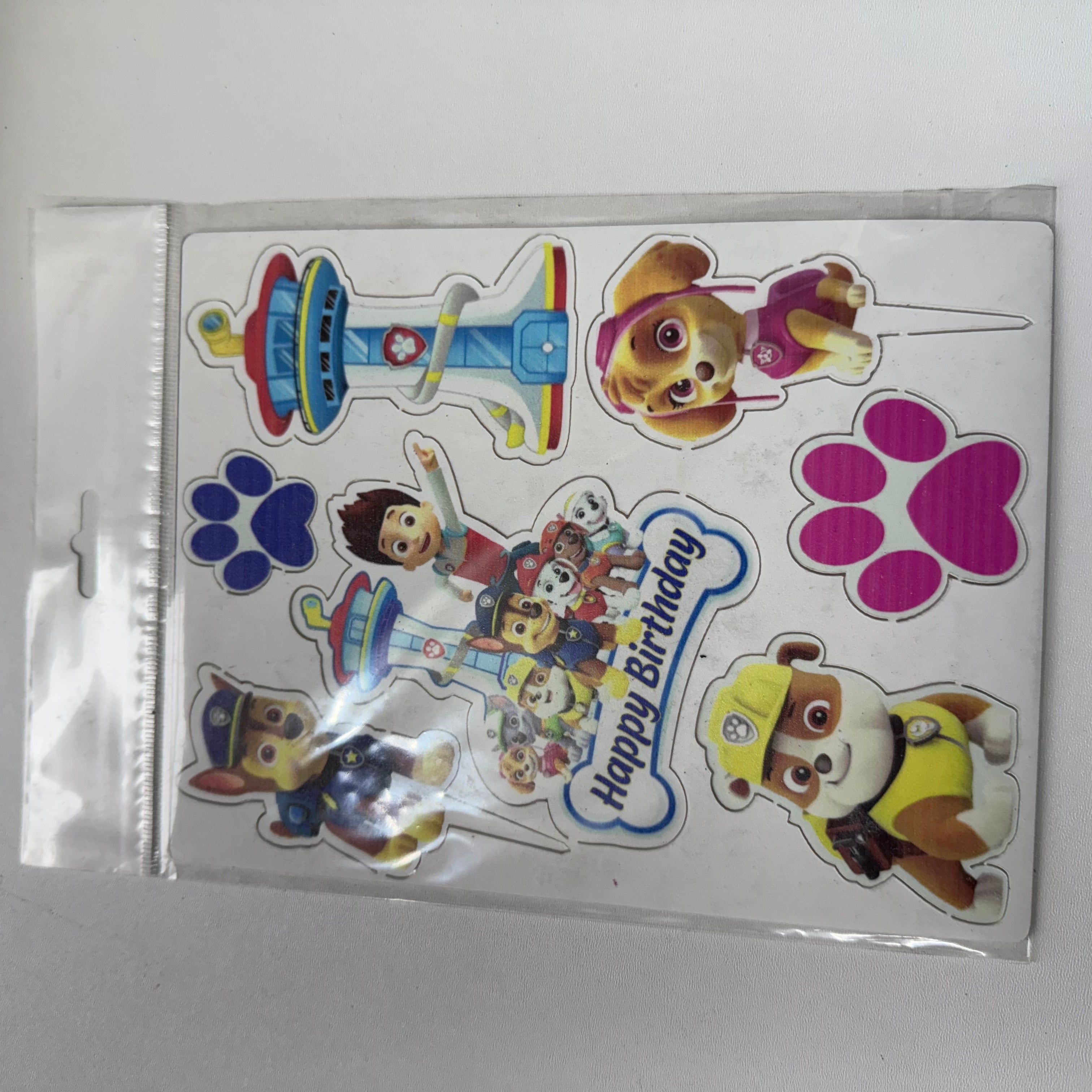 20’li Paket Paw Patrol Kahramanları Pasta Süsü – "Kutlamalarda Görev Başında!"