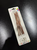 10'lu Paket, 6’lı Adet (Rose Brown) Pasta Kıvrık Mumu (Paket Fiyatı 30 TL)