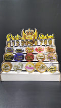 Transparent Plexi Cake Topper Set – 250 Pieces Wholesale (Number + Text)