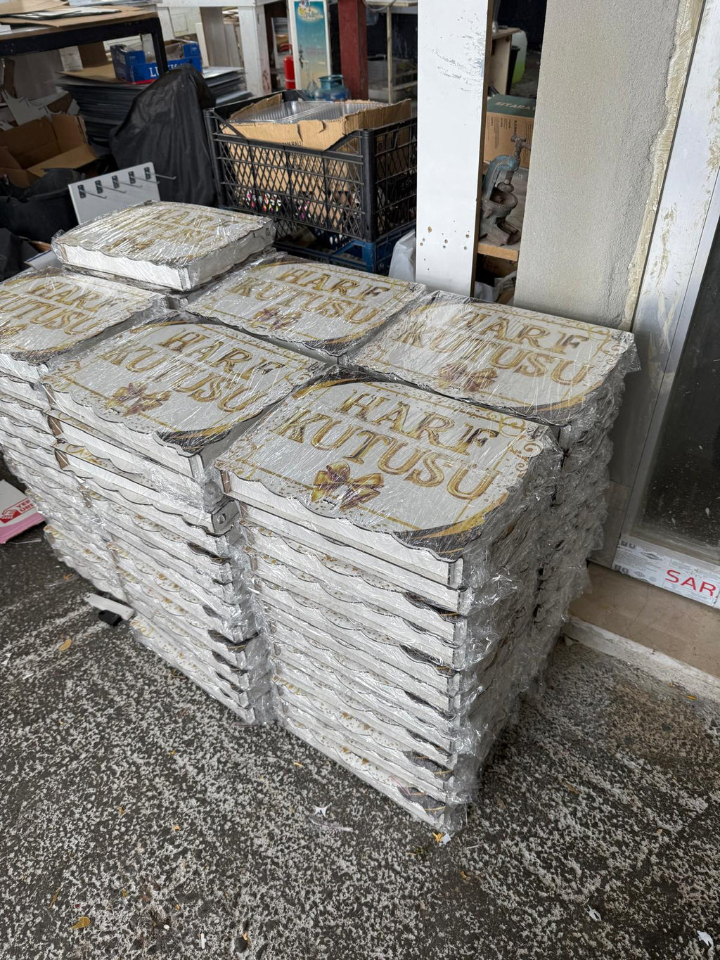 600 Adet Lüks Harf Kutusu – Hazır Stok Toptan Satış