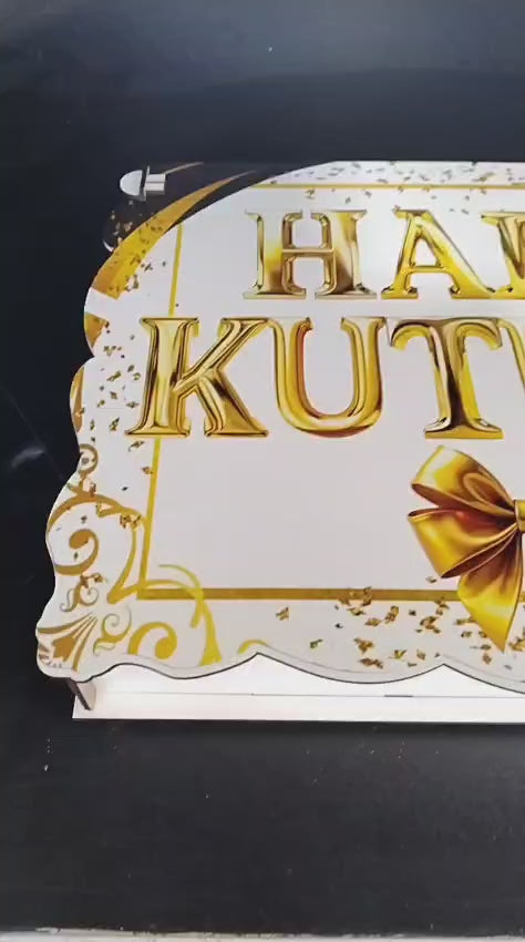 Ahşap Harf Kutu